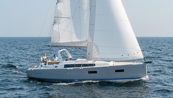 Our vessel Beneteau Oceanis 38 named Mighty M
